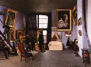 Frederic Bazille Bazille's Studio 9 rue de la Condamine china oil painting reproduction